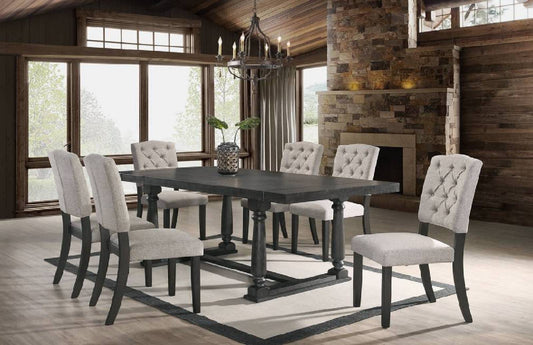 Henderson Dining Table + 6 Chair Set