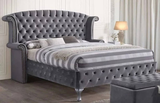 B2019 Sofia Grey Bed