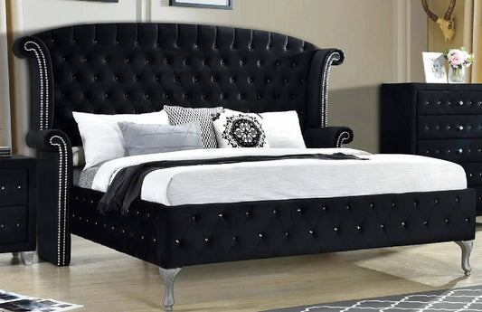 B2019 Sofia Black Bed