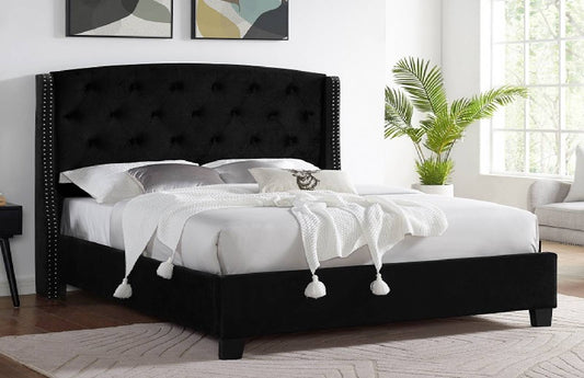5111BK EVA BLACK BED (QUEEN, KING)