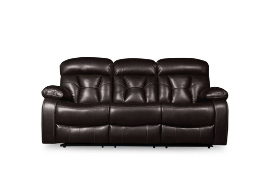 SH3216-3PW POWER DOUBLE RECLINING SOFA WITH DROP-DOWN CUP HOLDERS