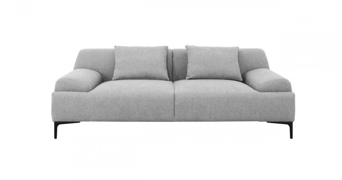 Divani Casa Ronny - Modern Grey Sofa