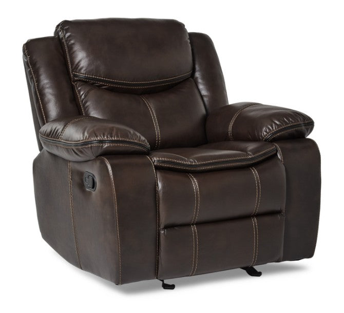 8230BRW-1 Glider Reclining Chair