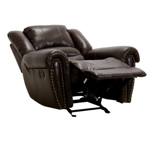 9668BRW-1 Glider Reclining Chair