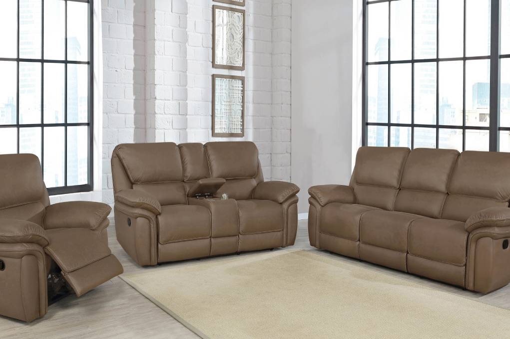 Breton Upholstered Tufted Living Room Set - 651341