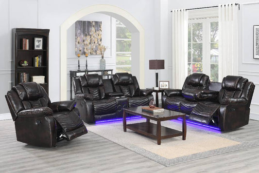 S2021 Lucky Charm (Brown Recliner Set)