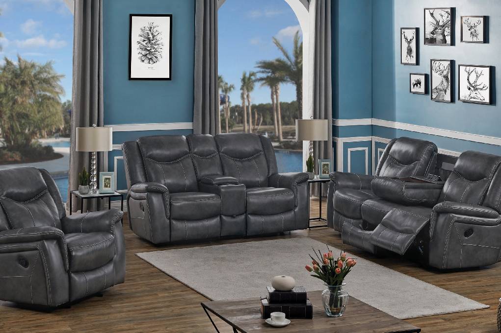Conrad  Living Room Set Grey - 650354