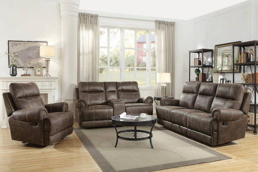 Brixton 3-Piece Living Room Set Buckskin Brown - 602441