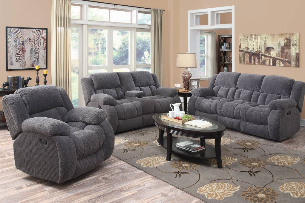 Weissman Upholstered Tufted Living Room Set - 601921