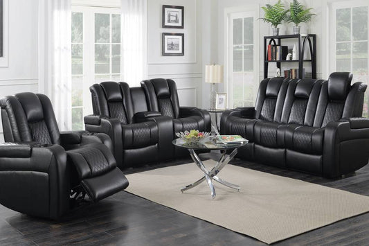 Delangelo Upholstered Tufted Living Room Set - 602301P