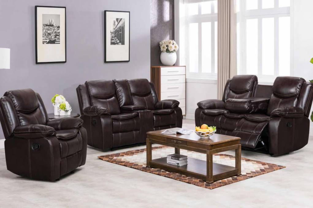 Antonio Brown Couch 3PC Reclining Set