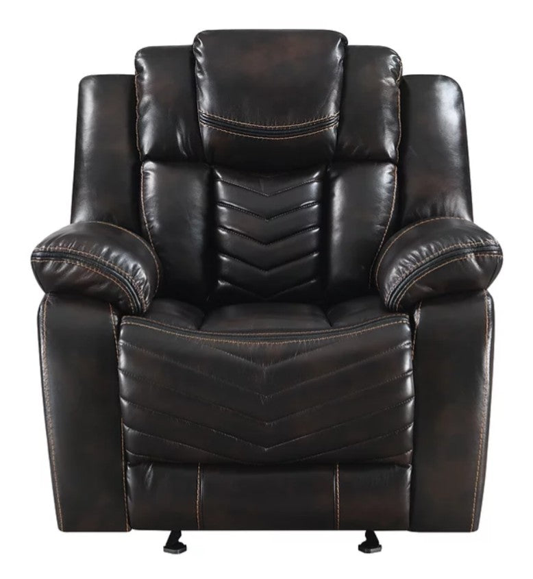 S2021 Lucky Charm (Brown Recliner Set)