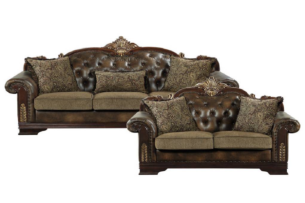 9815*2 2pc Set: Sofa, Love