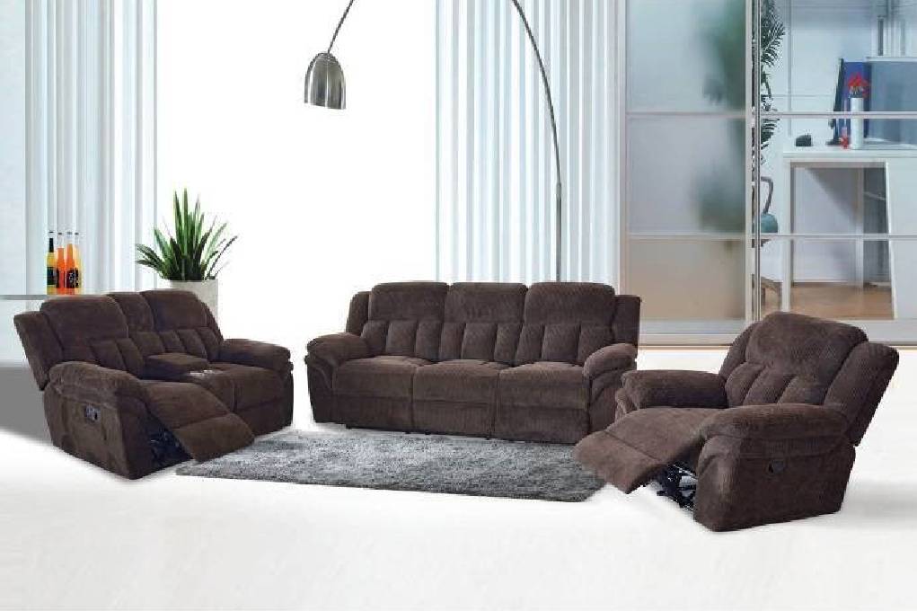 Sierra Chocolate - Reclining Living Room **NEW ARRIVAL**