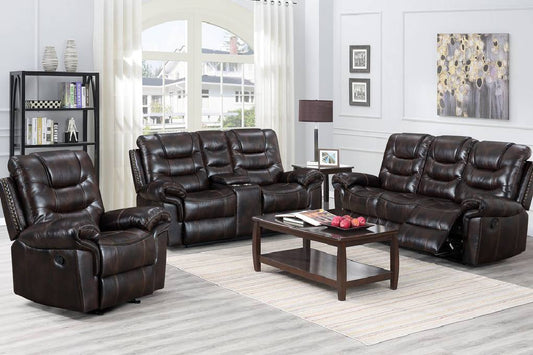 6055 - 3PC Reclining Living Room Set **New Arrival**