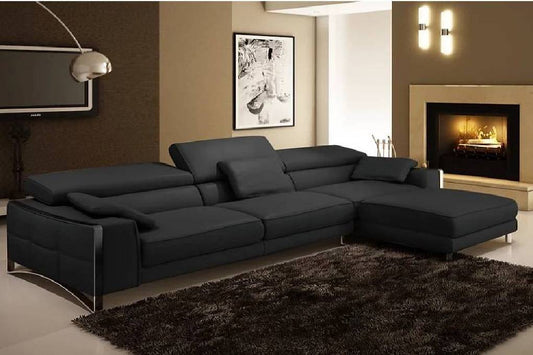 MI-5060 Leven Sectional REAL LEATHER