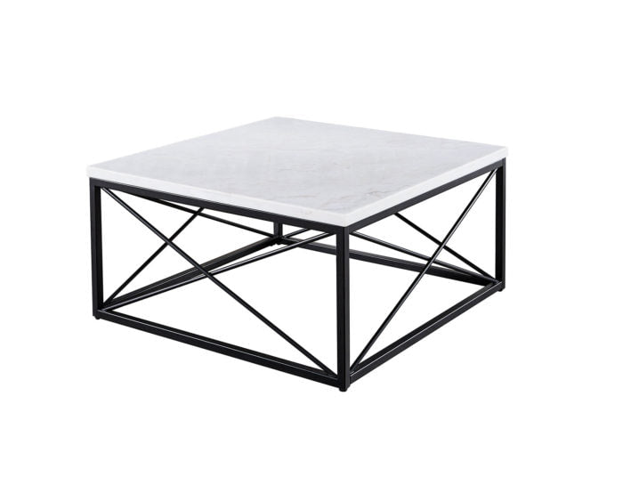 SK200C - White Marble Cocktail Table **New Arrival**